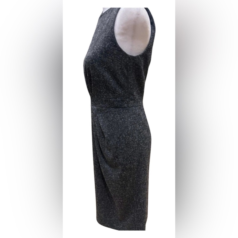 🖤Koton Elegant Two-Piece Gray & White Skirt Suit with Fuchsia Lining | Size 4🖤 - Picture 6 of 8